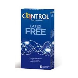 Control latex free 5 preservativos