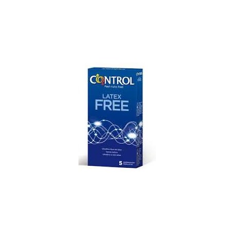 Control latex free 5 preservativos