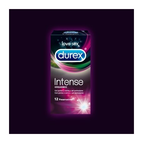 Durex love sex intense orgasmic 12 preservativos