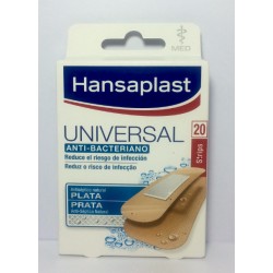 Hansaplast med universal apósitos 2 tamaños 20 apósitos