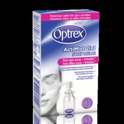 Optrex actimist 2 en 1 para ojos secos + irritados