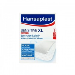 Hansaplast apósitos sensitive XL 5 unidades