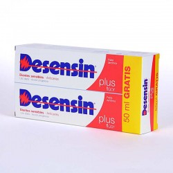 Vitis desensin plus fluor pasta dentífrica duplo 2x125 ml + 25 ml