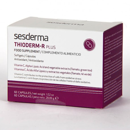 Sesderma Thioderm R Plus 60 cápsulas