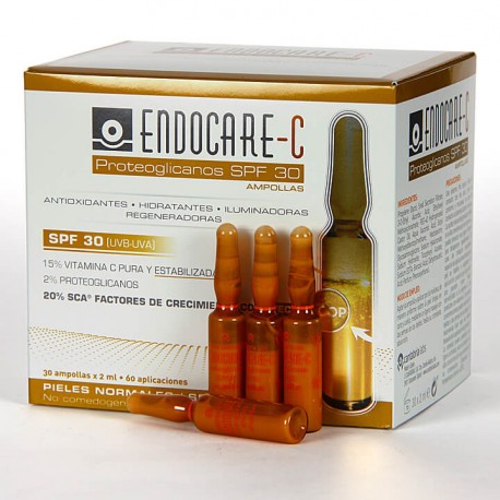 Endocare C Proteoglicanos SPF 30 30 Ampollas