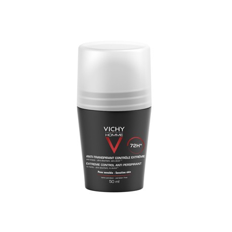 Vichy homme desodorante anti-transpirante roll-on 50 ml